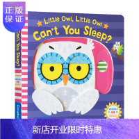 惠典正版Little Owl Little Owl Can't You Sleep 英文原版 猫头鹰你为什么