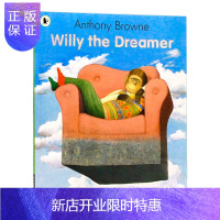 惠典正版Willy the Dreamer 英文原版绘本 梦想家威利 Anthony Browne 安东尼布