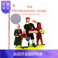 惠典正版感恩节故事 The Thanksgiving Story 英文原版 凯迪克银奖 儿童英语启蒙早教