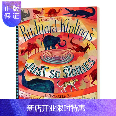 惠典正版A Collection of Rudyard Kipling's Just So Stories