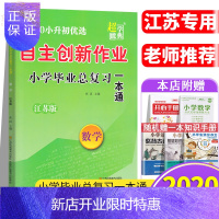 惠典正版2020超能学典自主创新作业数学小学毕业总复习一本通江苏版苏教版小学生基础知识大全小升初专项训练六年