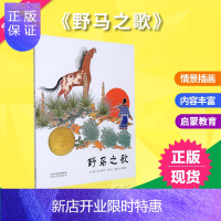 惠典正版 野马之歌 精装绘本 一二年级阅读 硬壳图画书 启蒙教育故事书 正版图书启发童书馆