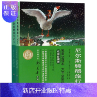 惠典正版尼尔斯骑鹅旅行记(套装上下册)2F世界儿童文学名著彩图全译本·小树苗经典文库