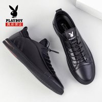 [精选特卖 厂家直营]花花公子男鞋夏季2020板鞋男士休闲皮鞋男青少年韩版皮潮鞋