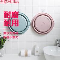 可折叠塑料脸盆便携式家用婴儿大号伸缩旅行洗脚盆折叠盆子特大