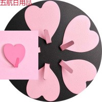 少女心无痕免钉贴墙挂钩贴创意可爱强力粘贴挂钩卧室宿舍毛巾粘钩 淡粉色+粉红色 6个装