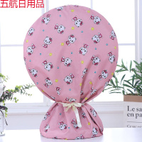 电风扇罩子全包封闭防水防尘防潮落地扇罩取暖器防尘罩台扇罩子 猫咪【涂银牛津布】 台扇罩(买前对比好详情尺寸)