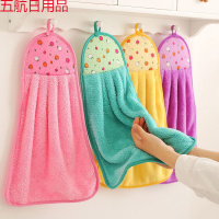 浴室吸水擦手布 毛巾厨房用品家用挂式擦手巾擦水抹布毛巾手帕 10条装