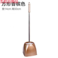 素色马桶刷套装卫生间清洁刷厕所无死角刷子长柄软毛洁厕刷子 方形香槟色