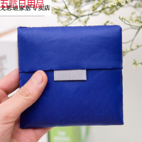 便携式市折叠购物袋家用大容量尼龙收纳袋手提袋mhj 宝蓝色