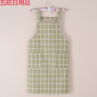 韩版时尚简约围裙纯棉厨房成人男女耐脏工作服背带款全棉加厚