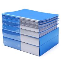 资料册a4纸活页文件夹多层插页袋多层分页透明卷子夹办公用品