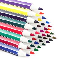 可水洗水彩笔套装儿童彩色笔幼儿园图画笔大号彩笔小学生画笔|软头款36色水彩笔