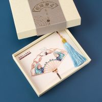 精美镂空创意金属书签小礼品纪念品复古典中国风简约古风生日礼物|瑞鹤-礼盒款