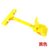 拇指夹pop爆炸贴广告纸夹水果超市价格标签特价促销双头货架夹子|黄色 10个拇指夹+20张爆炸贴记号笔