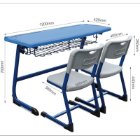 首指(SZ)双人课桌椅/MX-0025