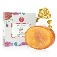[瑰觅]新疆于田瑰觅玫瑰金箔皂 100g