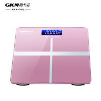 格卡诺电子秤人体电子称家用健康秤成人体重秤GKN-DZC-1 电子秤(粉色)