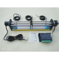 学习PLC步进电机丝杆滑台套装套件带编码器驱动器