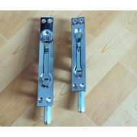 防盗插销寸寸方头不锈钢暗插子母对开大上下天地插销 锁 不锈钢暗插销保护锁栓