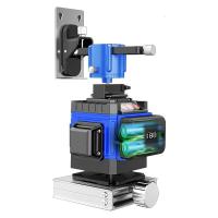 12线水平仪绿光超亮贴墙仪贴地仪蓝光高精度激光红外线强光投线仪