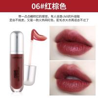 novo唇釉丝绒雾面哑光平价小众口红唇釉女不易色防水学生款 06#红棕色网红色