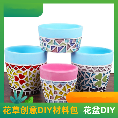 [预售]明鼎教育-花草创意DIY材料包(花盆DIY,ST020-3)