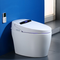 日本智能马桶全自动翻盖一体式感应器遥控烘干坐便器墙排