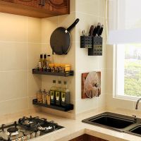 厨房置物架免打孔壁挂式家用调味料用品大全刀架挂架收纳架子神器