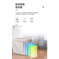 马桶家用坐便器小户型冲力虹吸大口径出租房静音防臭量大工程