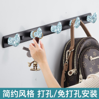 北欧进门玄关鞋柜衣柜挂钩壁挂创意门口服装店试衣间更衣室衣帽钩