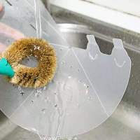 分类神器置物架垃圾塑料水池槽过滤网收纳过滤网厨房洗菜盆沥水篮|1个装(不带吸盘)