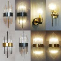 不锈钢轻奢壁灯客厅简约新款后现代电视墙卧室床头壁灯