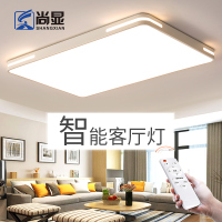 超薄led吸顶灯长方形办公室大厅卧室大灯简约现代大气客厅吊灯具
