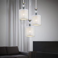现代简约餐厅吊灯三头实惠饭厅灯led单头水晶吧台卧室吊灯具