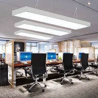 led长条灯办公室吊灯工作室店铺超市网吧商场健身房工业吊灯