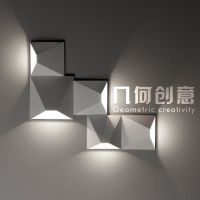 现代简约led壁灯北欧创意个性艺术壁灯客厅卧室过道楼梯组合壁灯