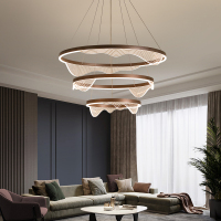 客厅灯 简约现代大气创意个性轻奢吊灯卧室餐厅灯饰网红北欧灯具