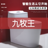 马桶坐便器家用卫生间虹吸式抽水陶瓷节水静音创意坐厕便器