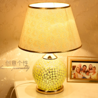 床头灯台灯卧室暖光节能婚庆喂奶上下都亮欧式家用客厅桌子灯