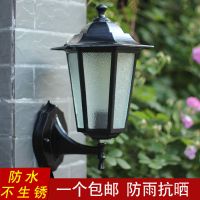 欧式led壁灯美式楼梯户外灯过道 阳台庭院防水室外复古墙壁灯客厅