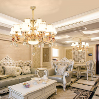 欧式吊灯客厅灯2020年新款水晶灯奢华大气餐厅灯现代简约简欧灯具