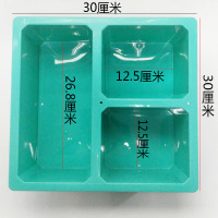 挂壁式毛巾架汽车美容店放加厚毛巾格子蜡柜盒理发店汽车精洗车店|绿色蜡盒蜡柜