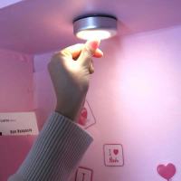 买2送1家用床头学生寝室拍拍灯宿舍阅读灯小夜灯