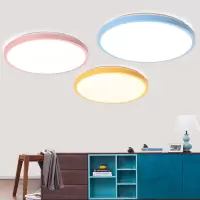 led吸顶灯卧室走廊灯圆形过道客厅灯阳台厨卫灯饰灯具模组光源