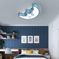 儿童房吸顶灯女孩公主男孩现代简约个性创意卡通led护眼卧室灯具