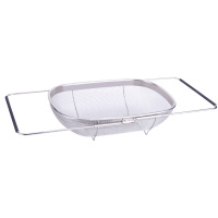 洗菜沥水沥水架沥水置物架架沥水架伸缩水槽篮放碗不锈钢碗架水池|密网不锈钢伸缩沥水架