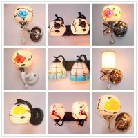 新款现代简约led水晶壁灯卧室床头灯过道欧式客厅背景墙墙壁灯具