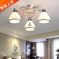 餐厅吊灯三头客厅创意个性卧室温馨浪漫饭厅简约现代房间吸顶灯具