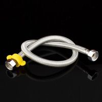 天一 金牛 品质家装 304不锈钢丝编织进水软管加厚 铜帽4分